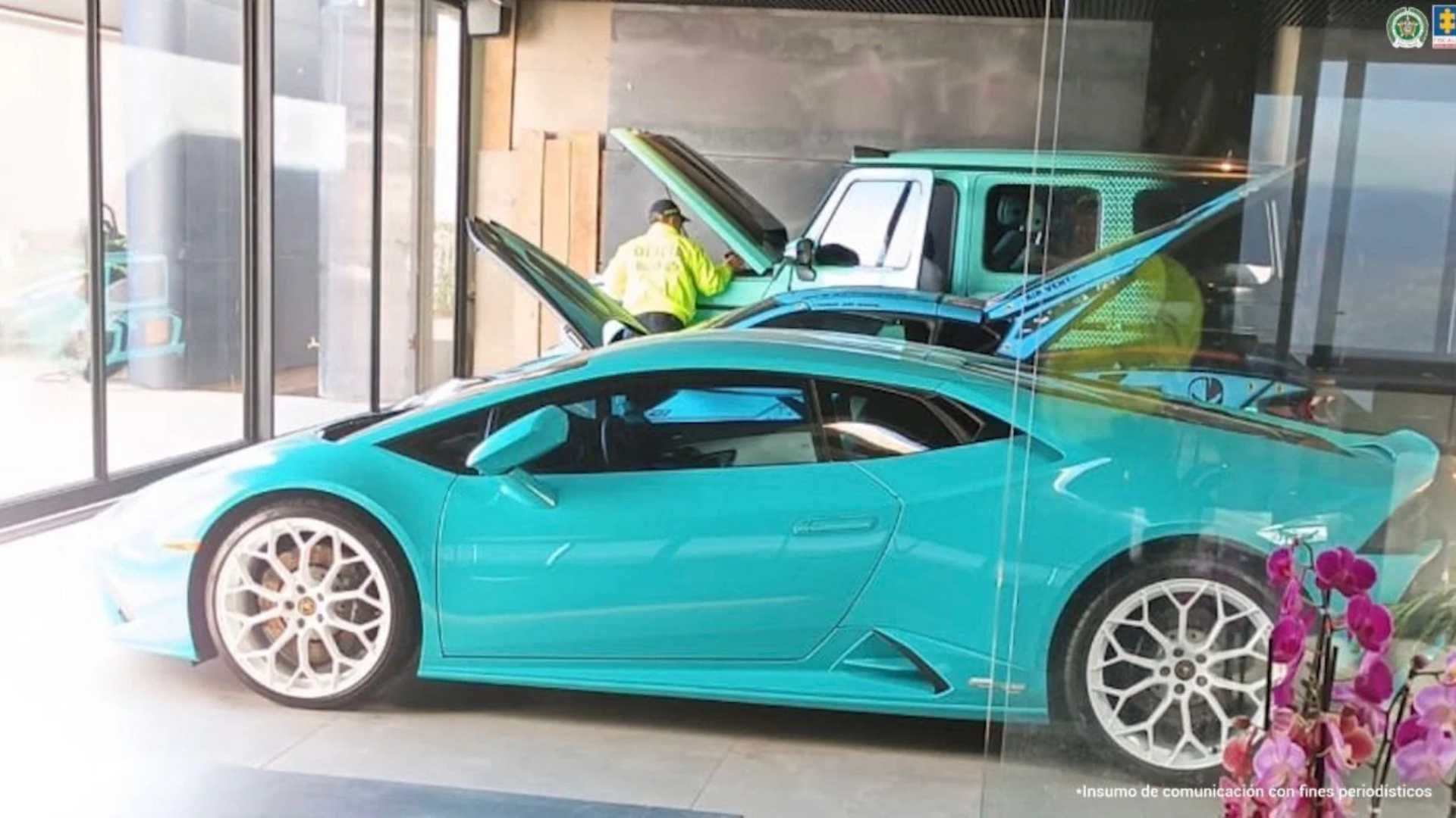 Carro decomisado a influencer en Medellín